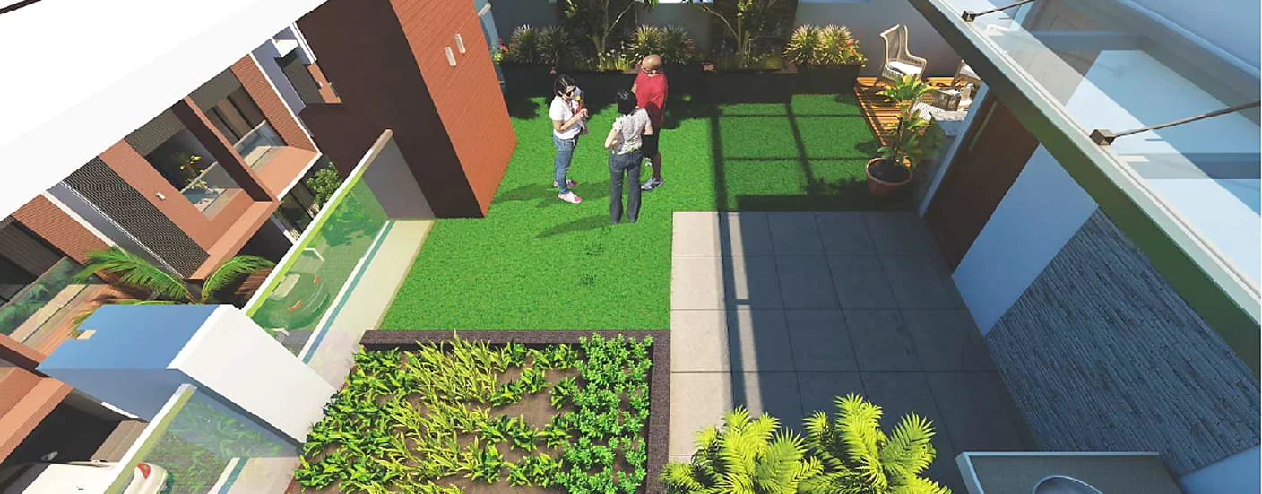 Gandharv Marigold Villas Bhosari Drop Off Area Image